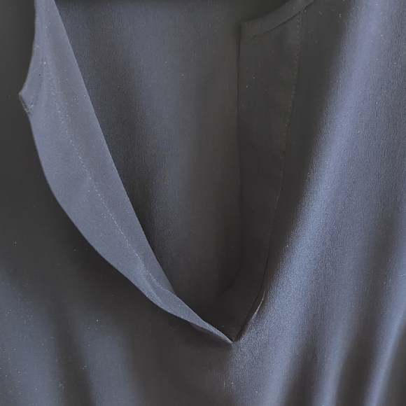 J. Crew Navy Mini Dress 100% Silk - Picture 4 of 11